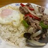 タイレストラン　リナ - お肉とピーマン炒めライス