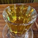 宇ち多゛ - で、こちらが梅割り(甘め)　ちょっと色が違うのですよね