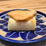 鮨ト酒肴 富かわ - あんぱん（あん肝バタートースト）