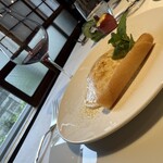 シェ・スガヤ - 【洋梨の赤ワイン煮、グラタン仕立て】　　Ménage à Trois California Pinot Noir