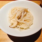 むら上 - 松茸と女ごし素麺