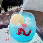 神椿 - こんぴらソーダ800円＋バニラアイストッピング200円