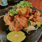 谷町つくねや - ひね鶏おろしポン酢