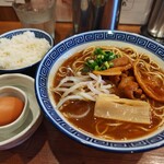 徳島ラーメン はるま - 徳島セット@1300円