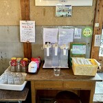 こまめ食堂 - 無料の冷水