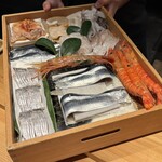 鮨処 池上 - この日の食材