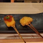 お出汁で食べる串かつと釜めしの専門店 ぎん庵 - 