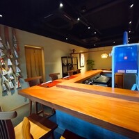 また吉 - 店内カウンター席の様子～!!( ^o^)ﾉ