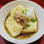 石松亭 - 揚げ出し豆腐