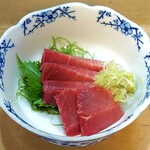 石松亭 - 鮪の二点盛り
