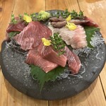 海鮮濱燒酒場 Yaichattei - 天然ミナミマグロ3種盛り