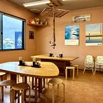 かすが町市場 - 店内(囲炉裏席)