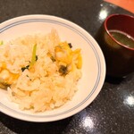 厨 花膳 - 浅利ご飯