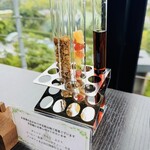 森羅 - ヨーグルトのトッピング　可愛い過ぎ♡