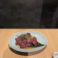 焼肉みゆき苑 - 新鮮薄切りレバー