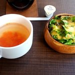 熔岩石焼・旬料理 ｐｒｏｔａｇｏ - スープ・サラダ