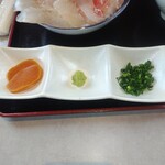 水橋食堂 漁夫 - 薬味