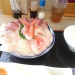 水橋食堂 漁夫 - 大漁丼の大