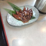 水橋食堂 漁夫 - 沖漬けは追加オーダー　　コレはお茶漬けににベストです