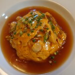 香港ダイニング - 貝柱入り天津丼（スープ付き）