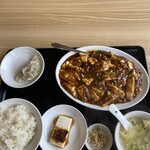 大福元 - 料理写真:ランチメニュー　四川風山椒味マーポ豆腐