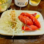 醤武屋 - 赤ウインナー