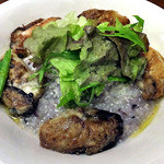 Bistroフルフル - カキのリゾット（２０１４年１１月）