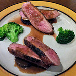 Bistroフルフル - 鴨ムネ肉のロースト（２０１４年１１月）