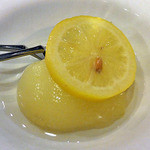 Bistroフルフル - ラフランスのコンポート（２０１４年１１月）