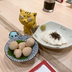 うどんと酒とお出汁と、 - 酒のアテも少々