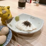 うどんと酒とお出汁と、 - 長芋短冊わさび醤油　460円（税込）