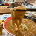 うどんと酒とお出汁と、 - うどん、にゅ～～ん！　※細麺でした