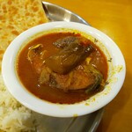 インディアン・レストラン　ロタ - ブリとナスのカレー