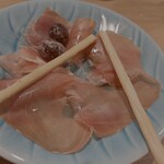 カドノロヂウラ - 生ハムの付き出し