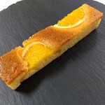 無印良品 - 料理写真:オレンジのチーズケーキ　220円