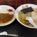 三重食堂 - ミニカレーセット¥700