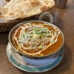 アムリタ インドスパイスカレーとナンと - マトンコルマ