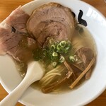貝だしラーメン黒船 - 料理写真:貝だしラーメン 塩 990円