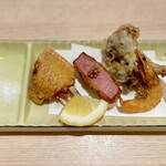 酒とごはん ちりん - 揚げ物4種