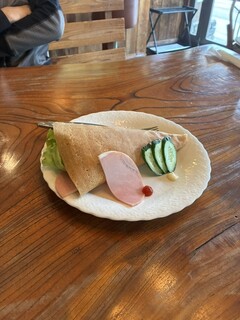 Bronco - Ham and Cheese Crepe