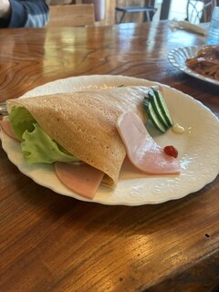 Bronco - Ham and Cheese Crepe