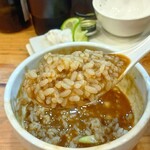 麺屋 Smile - カレーつけ麺　〆のおじや