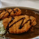 カレーのチャンピオン  - Lカツカレー+エビフライ2本