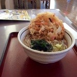 山田うどん - 天ぷらそば