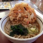 山田うどん - 天ぷらそば