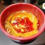 鶏paitan 心麦 -  鶏坦々つけ麺