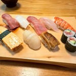 すし処美月 - 料理写真:握り寿司 たけ（上）