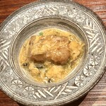 廣澤 - 大根餅あんかけ、クレソン、上海蟹あん