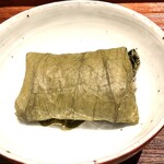 廣澤 - チマキ（鮑と鮑出汁、鶏玉子）