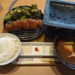 しまかぜ食堂 - 料理写真:炙り牛かつ定食2,300円（税込）